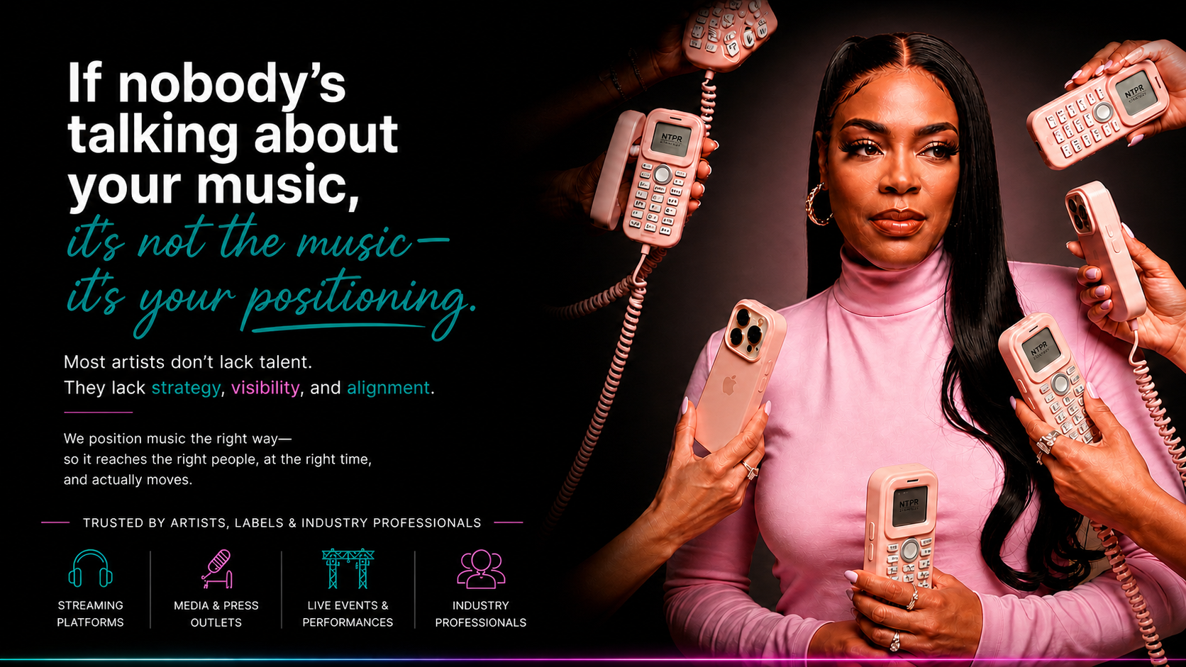 Music publicity expert demonstrating artist branding and PR strategy for independent musicians